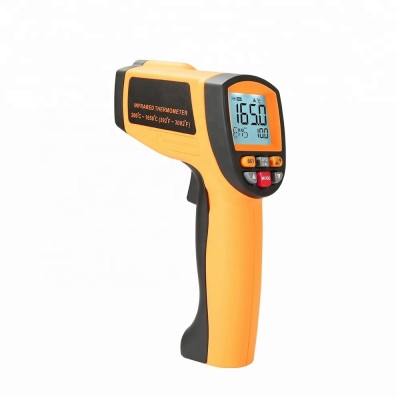 Waterproof  Wireless Non-Contact Laser Hand-held Industrial 50:1Infrared Digital Thermometer Gun